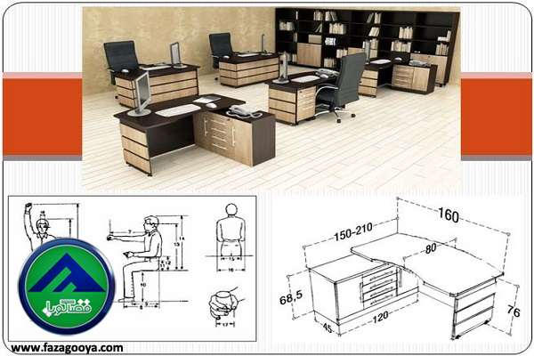 مراحل ساخت میز اداری